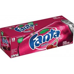 Fanta Cherry Cerise 35,5cl (pack de 12)