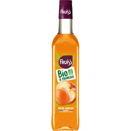 Fruiss Sirop Bio Pêche Abricot 70cl