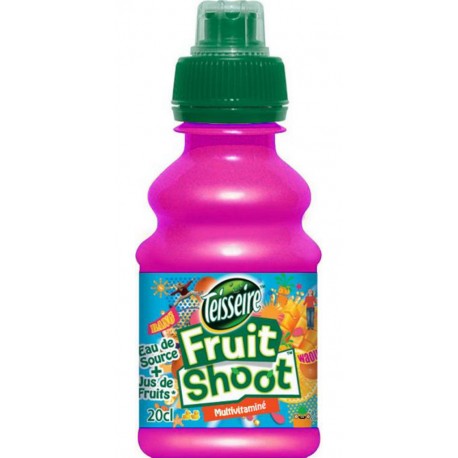 Teisseire Fruit Shoot Multivitamines 20cl (pack de 8)