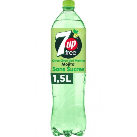 7up Seven Up Mojito Free sans sucres 1,5L