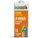 Ecocesta Boisson Végétale D'avoine Biologique Sans Sucre Ajouté 1L