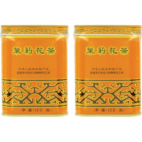 2 Thé Au Jasmin De Chine En Vrac 10g Boîtes (les boîtes de 0 g)