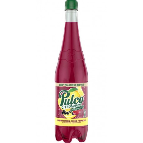 PULCO CITRON CASSIS FRAMBOISE pétillante 1L