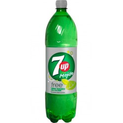 7up Mojito Free Sans Sucres 1,5L (pack de 6 bouteilles)