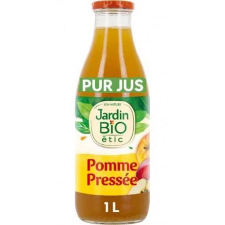 JARDIN BIO PUR JUS POMME PRESSE 75cl