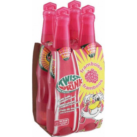 Twist & Drink Framboise 20cl (pack de 4)