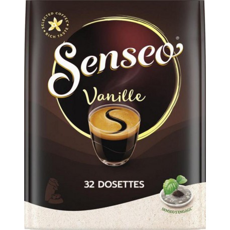 SENSEO Café dosettes saveur vanille x32 dosettes