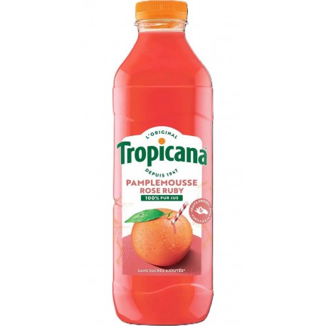 Tropicana Jus de Pamplemousse Rose Ruby 1L