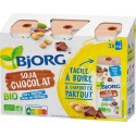 BJORG Boisson Végétale Soja Chocolat Bio 3x25cL