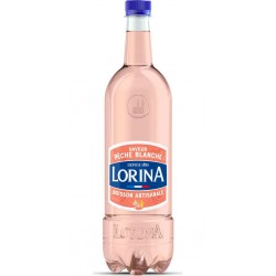 LORINA Limonade Artisanale Goût Pêche Blanche 1L