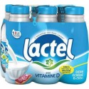 Lait Lactel Vitamine D demi-écrémé 50cl (lot de 3 packs de 6 soit 18 bouteilles)