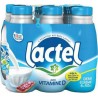 Lait Lactel Vitamine D demi-écrémé 50cl (lot de 3 packs de 6 soit 18 bouteilles)
