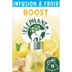 ELEPHANT Infusion à froid boost (la boite de 15 sachets)